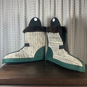 Sorel Men's Green and Gray Winter Boots